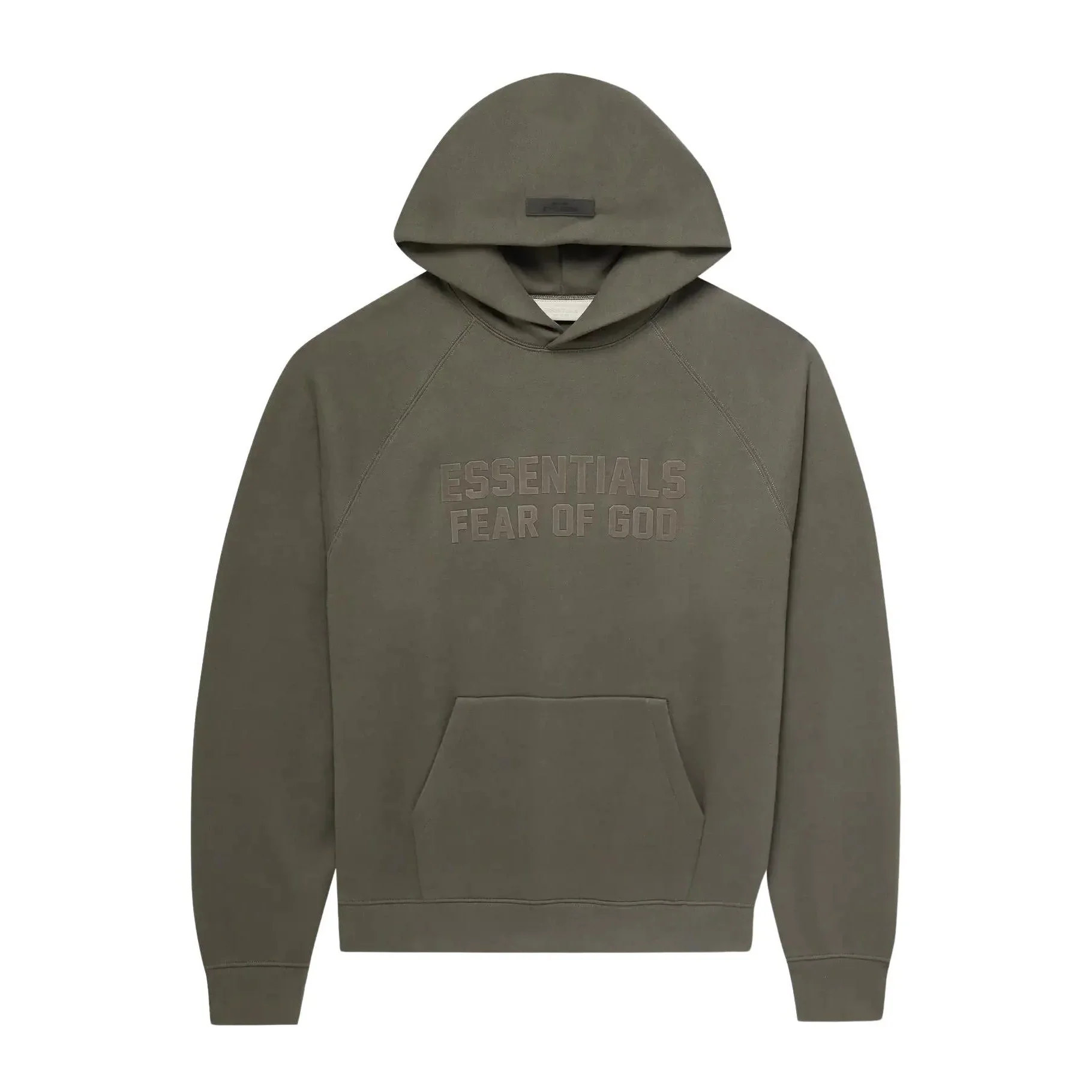 FEAR OF GOD ESSENTIALS OFF BLACK HOODIE