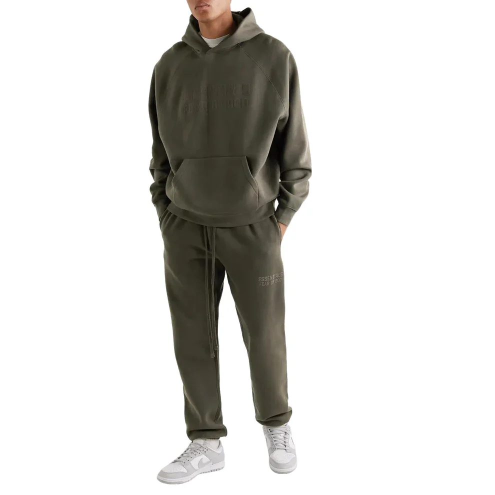 FEAR OF GOD ESSENTIALS OFF BLACK SWEATPANTS - Image 3