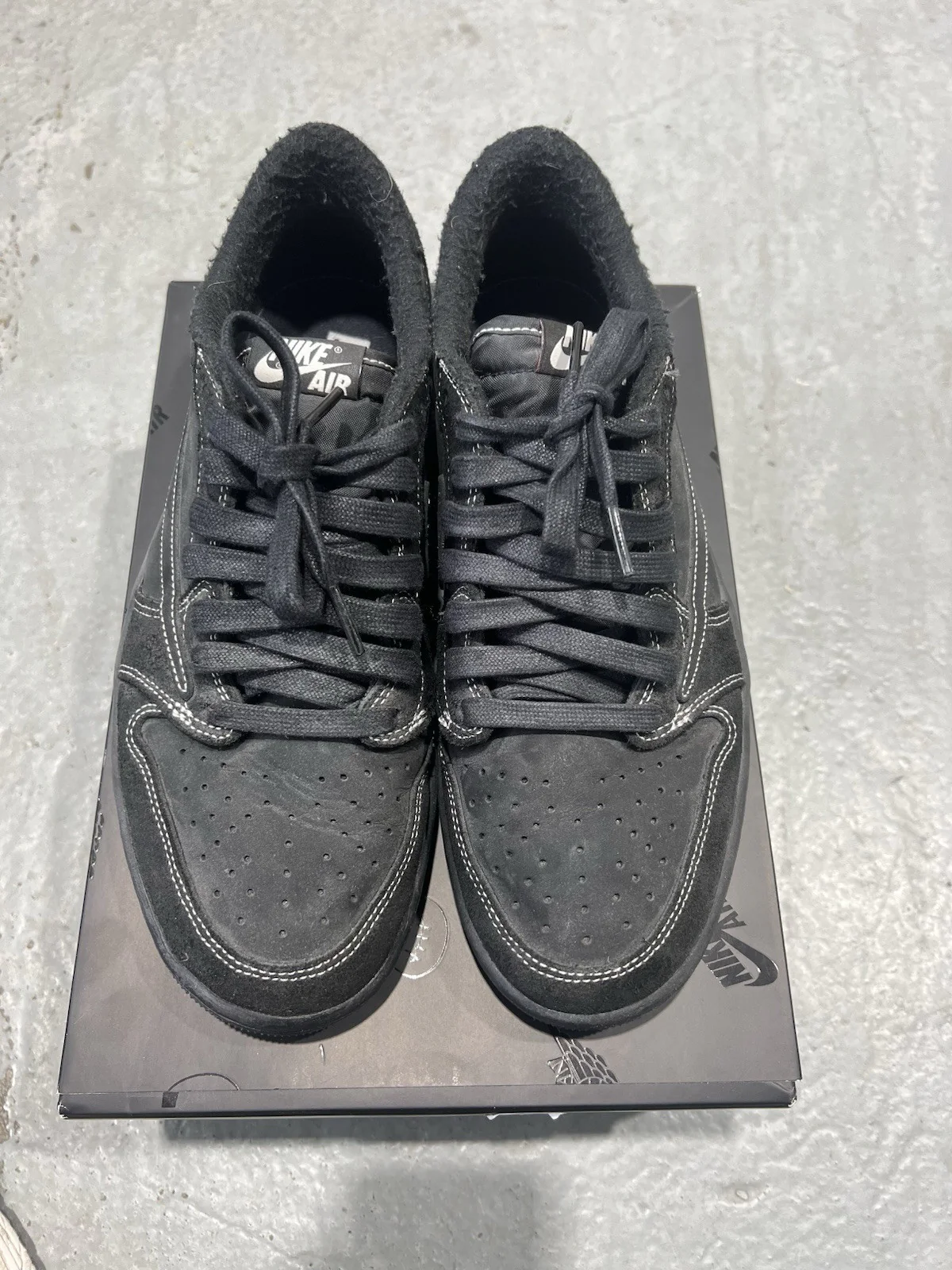 Jordan 1 Low Travis Scott Black Phantom - GREAT CONDITION UK8 - Image 4